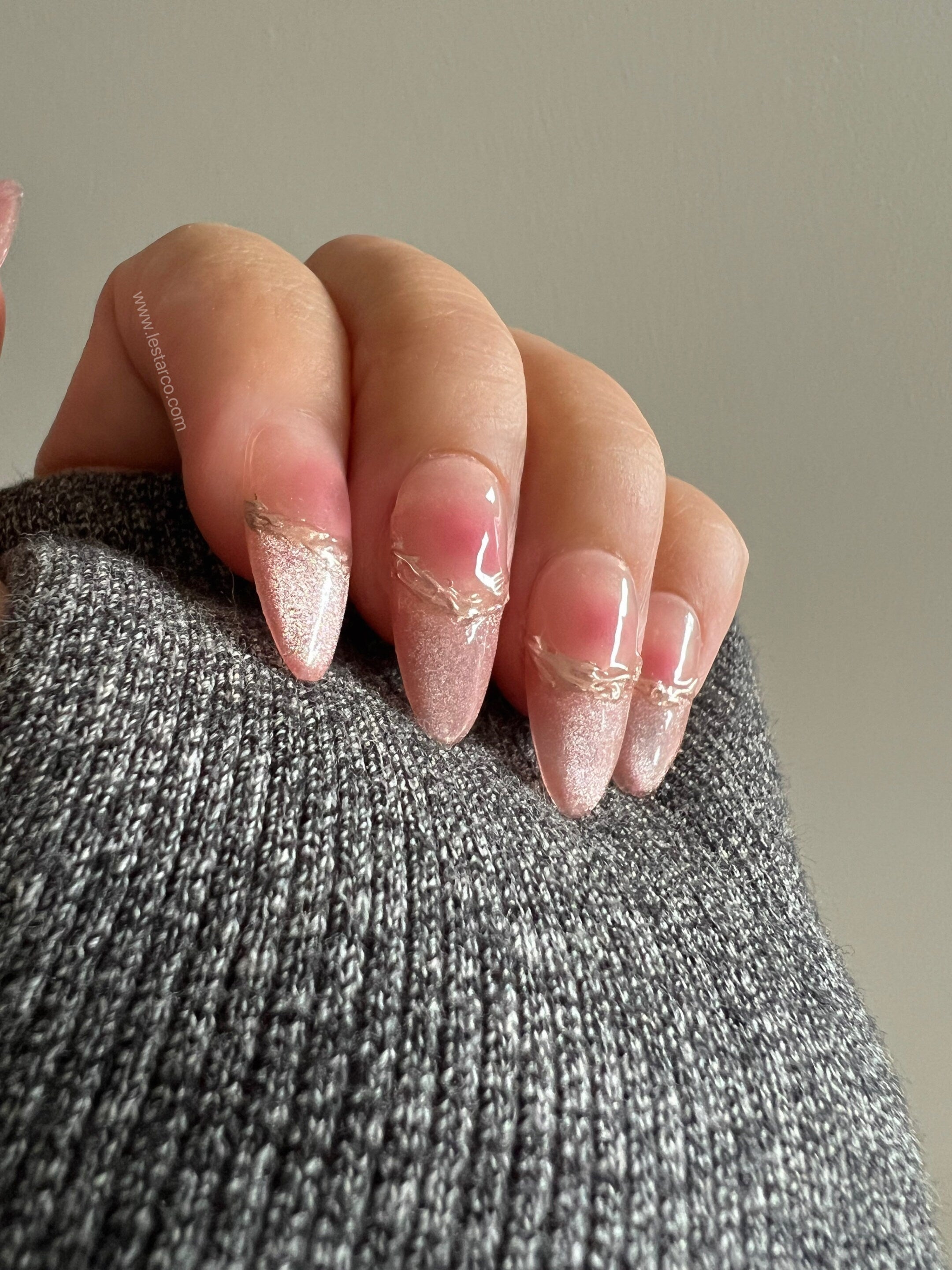 24Pcs/Box Almond Round False Nails Detachable Stiletto Fake Nails Full  Cover French Ballerina Women Girls Nail … in 2024 | Long acrylic nails,  Pretty gel nails, Swag nails